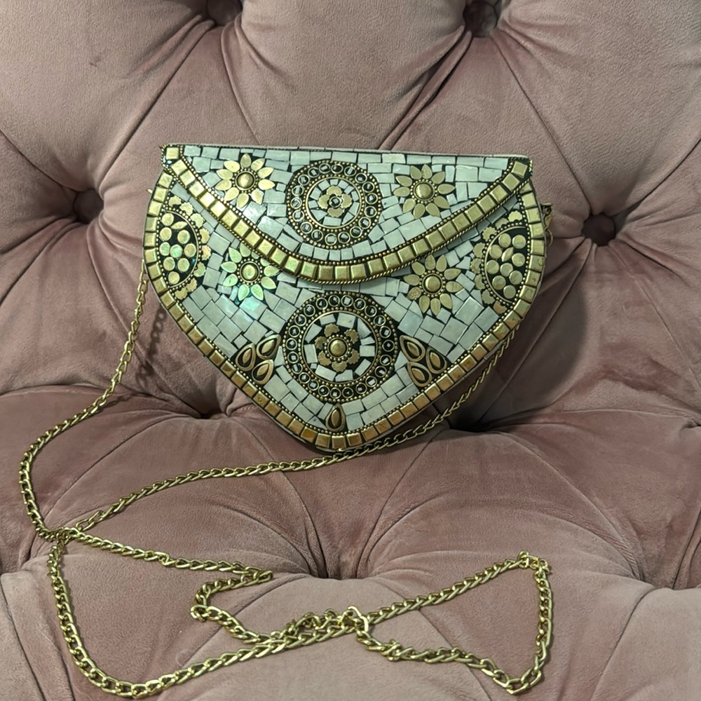 Artist-made Tile Purse